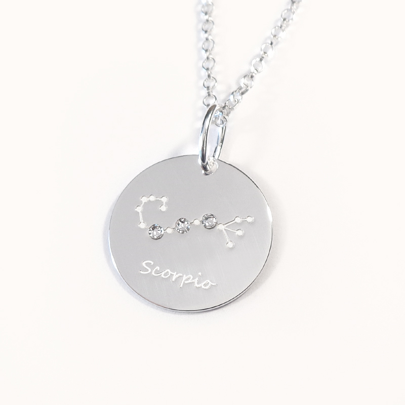 Stjärntecken - Skorpionen - 925 Silver